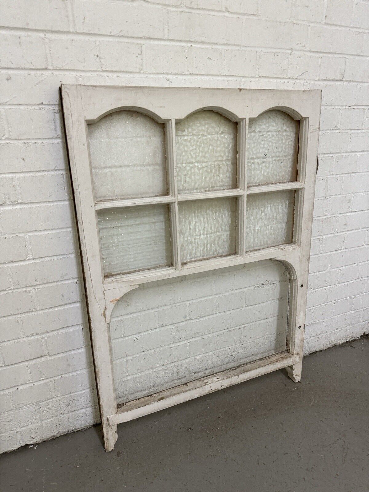 Reclaimed Old Edwardian Arch Sash Wooden Window 1047 x 760mm