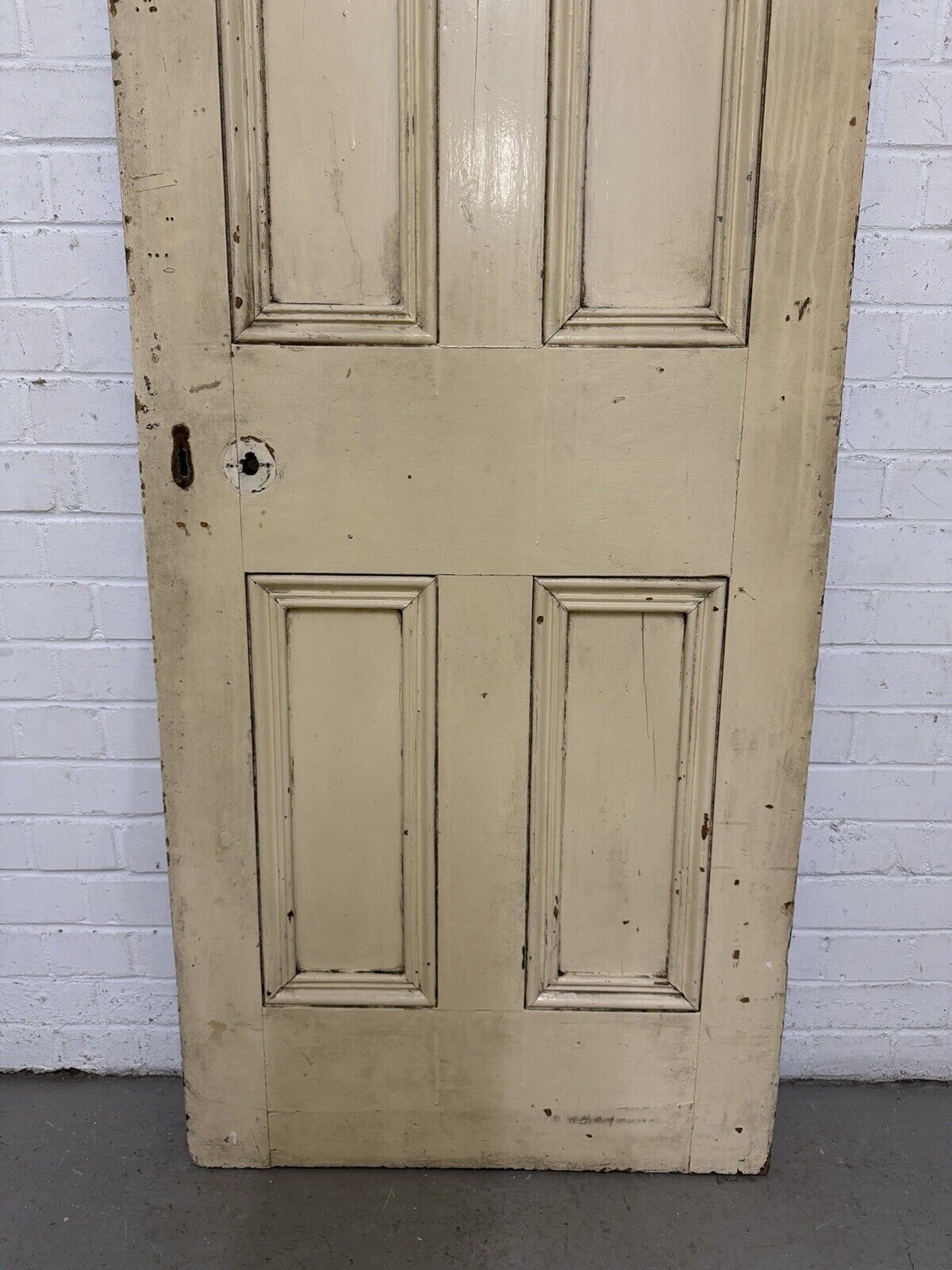 Reclaimed Victorian Pine Internal 4 panel Door 1915 x 710mm