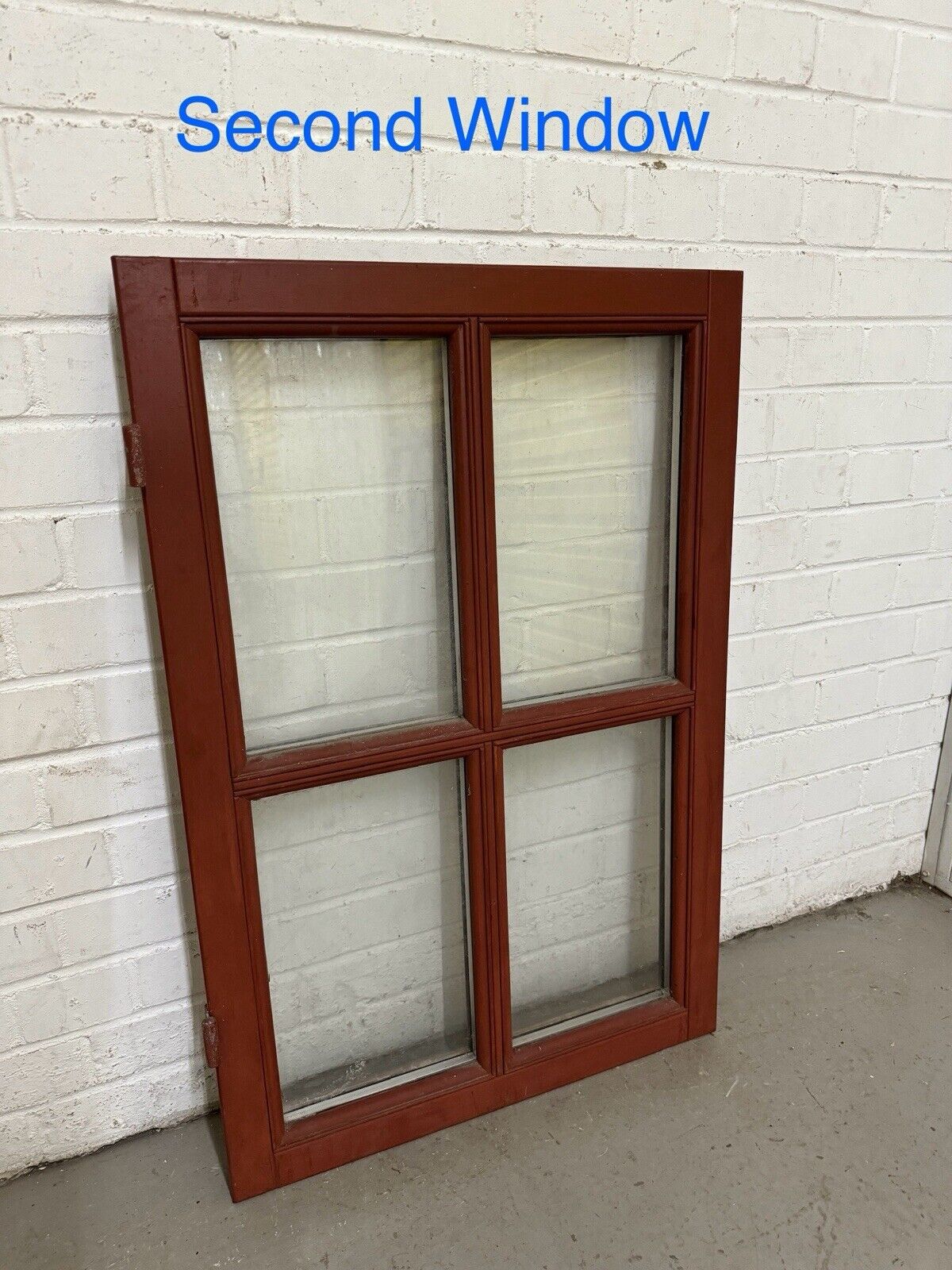 Pair Modern Georgian Double Glazed Wooden Window 900 Or 870mm by 600 Or 570mm