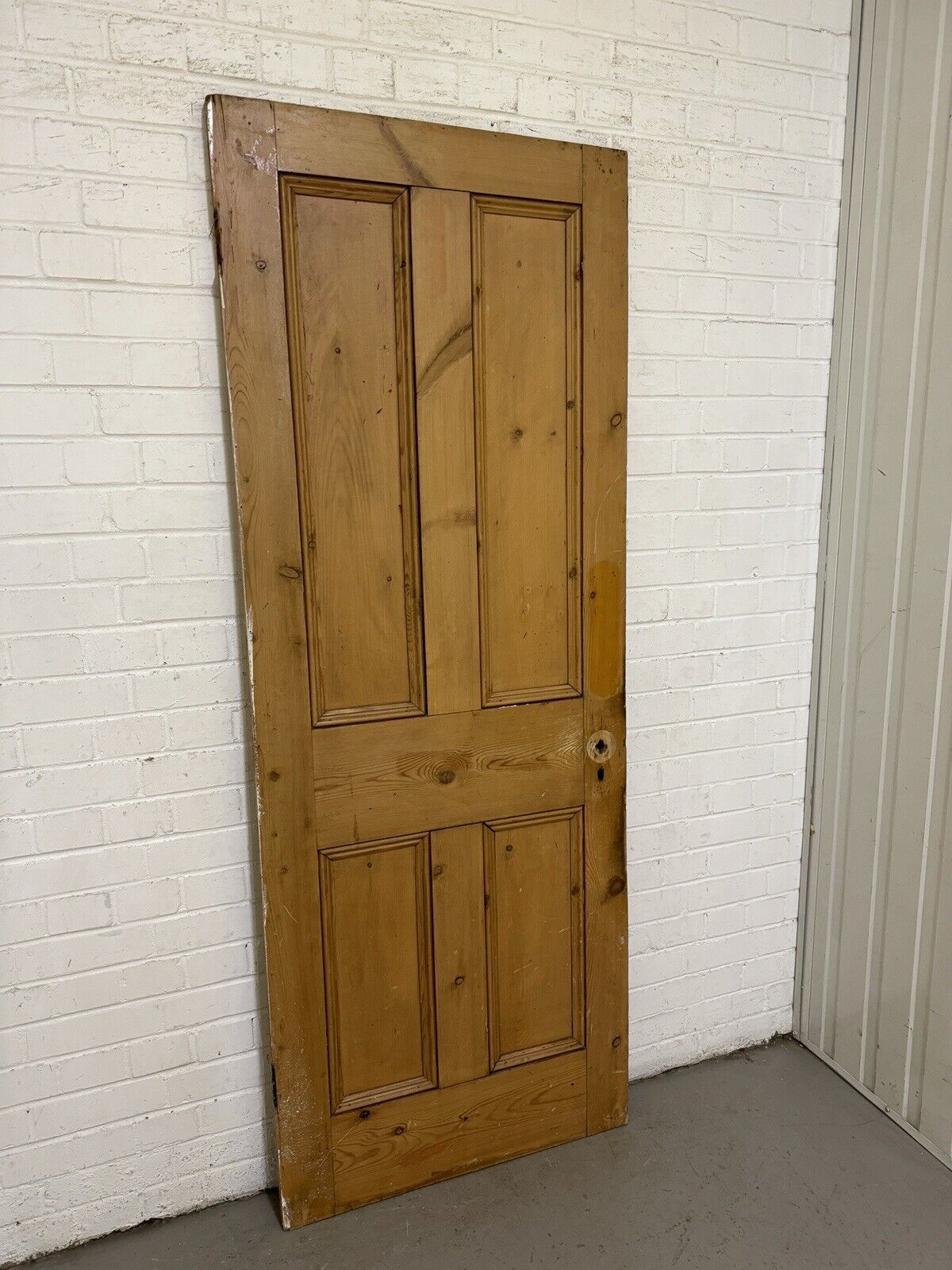 Reclaimed Victorian Pine Internal 4 panel Door 1970 Or 1960 x 740 Or 743mm