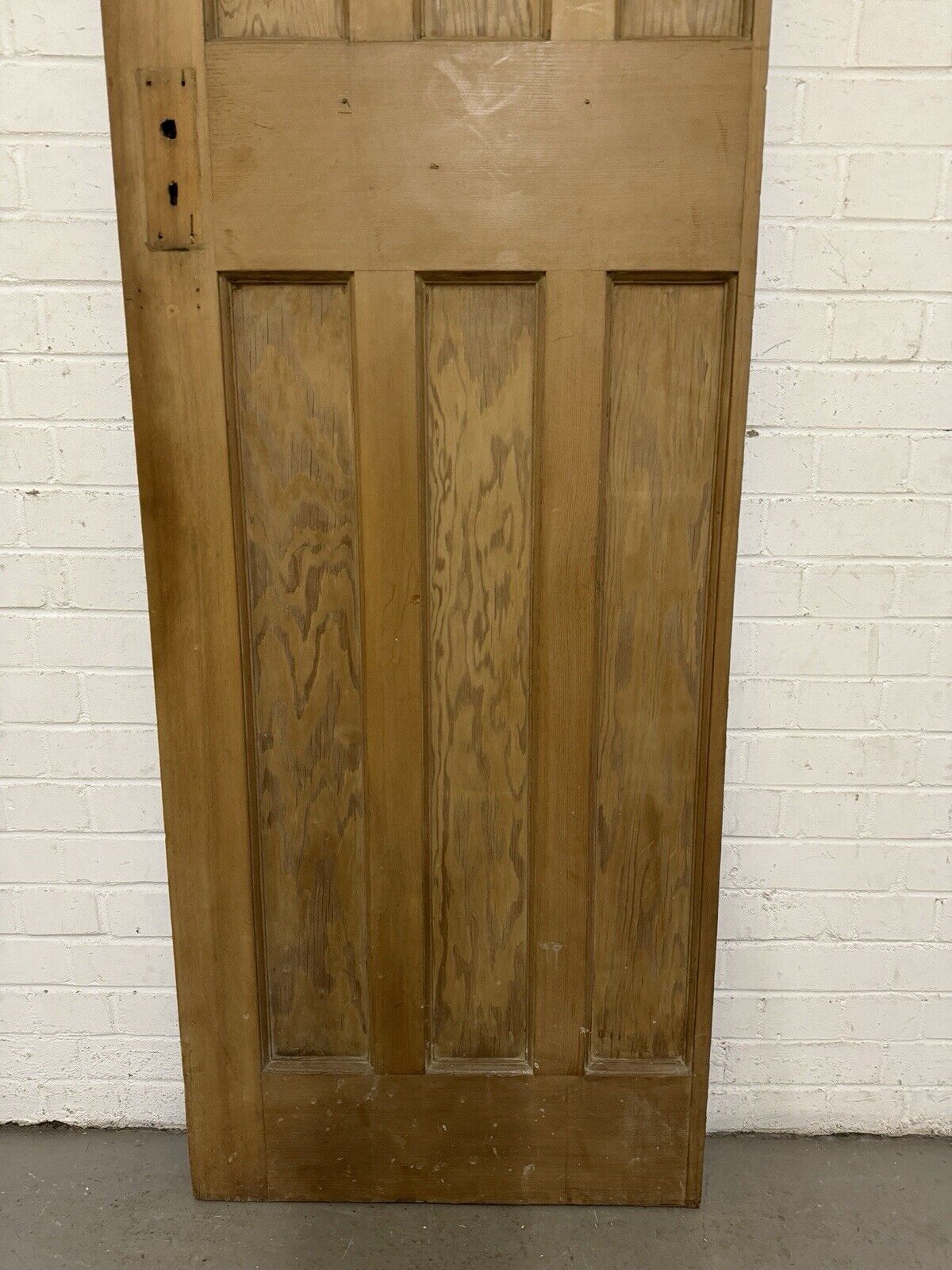 Vintage Reclaimed Edwardian Internal 6 panel Door 1960 Or 1955mm x 675mm