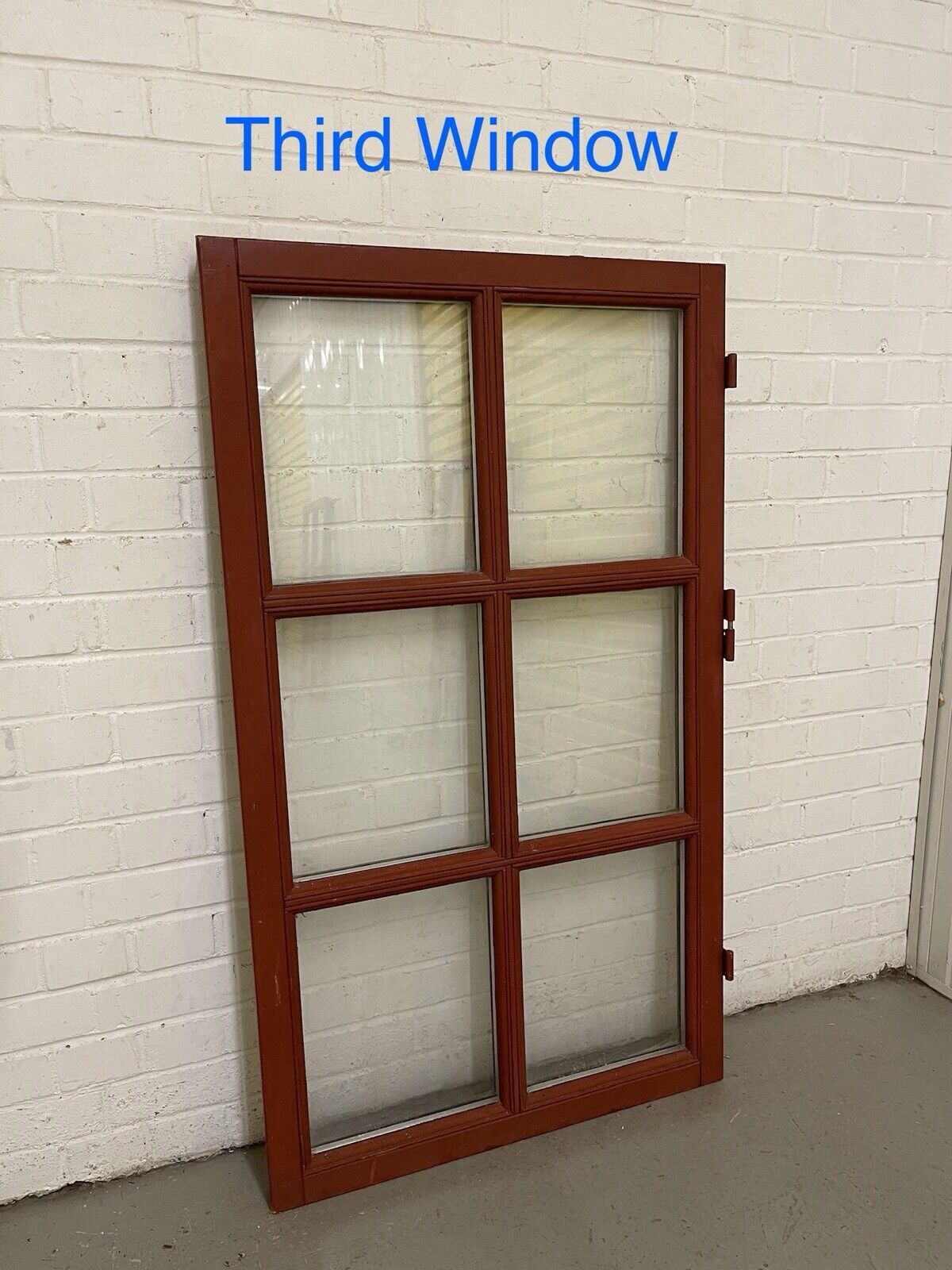 Three Modern Georgian Double Glazed Wooden Window 1270 or 1242mm by 737 or 708mm