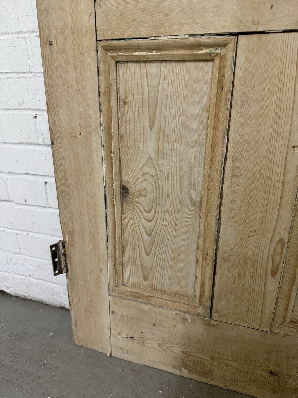 Reclaimed Old Victorian Pine Internal 4 panel Door 1930 x 760mm