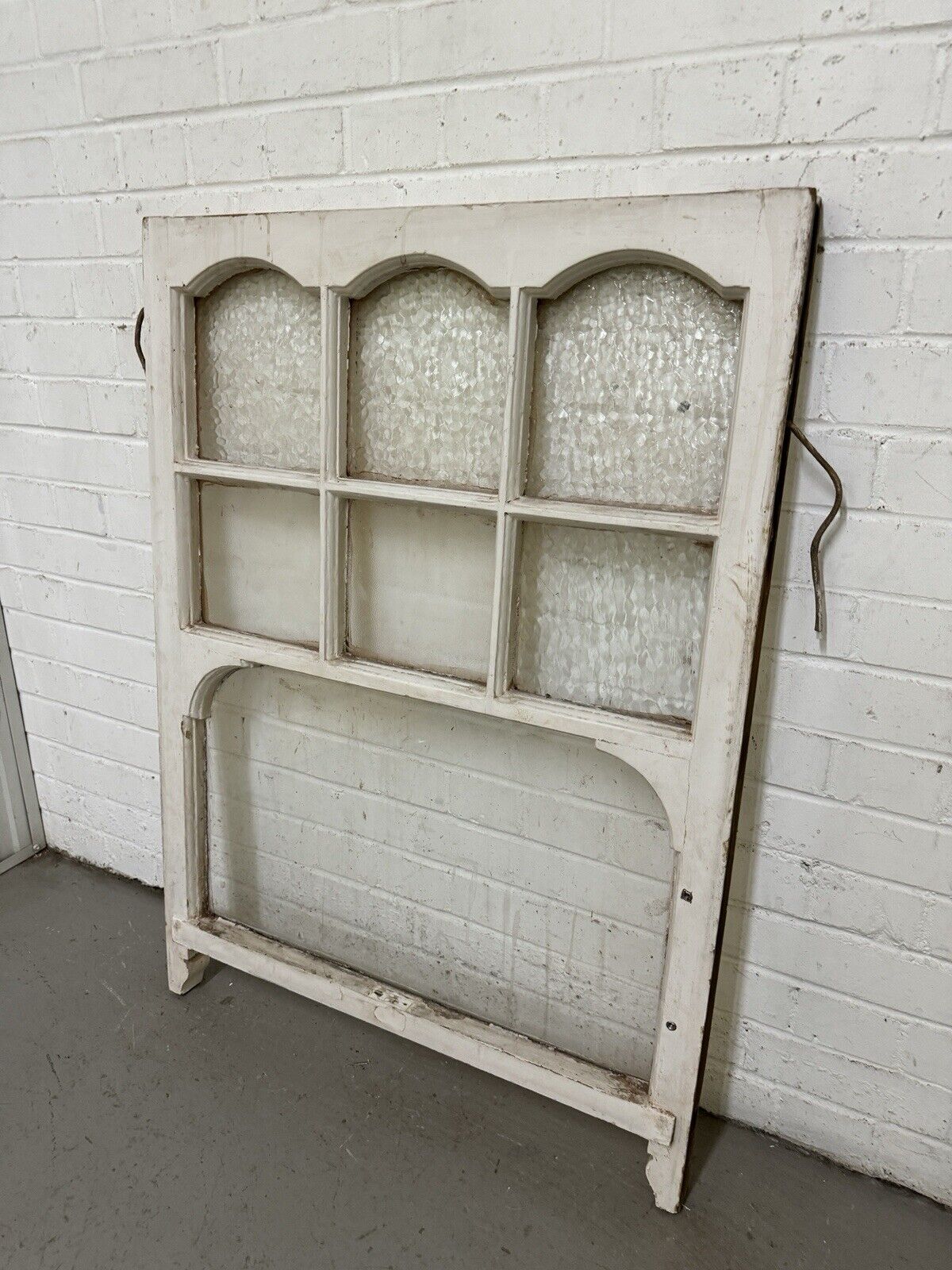 Reclaimed Old Edwardian Arch Sash Wooden Window 1047 x 760mm