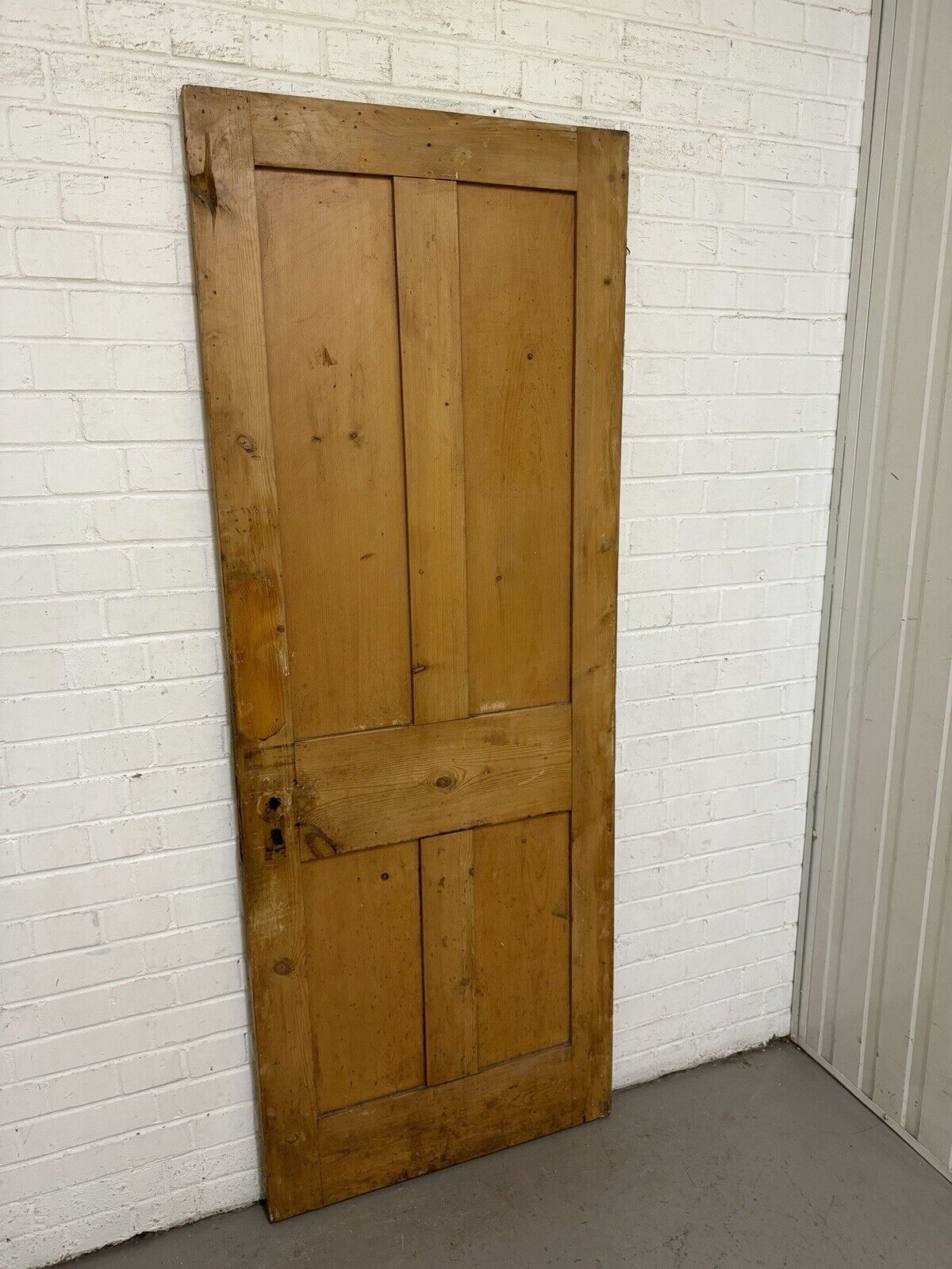 Reclaimed Victorian Pine Internal 4 panel Door 1970 Or 1960 x 740 Or 743mm