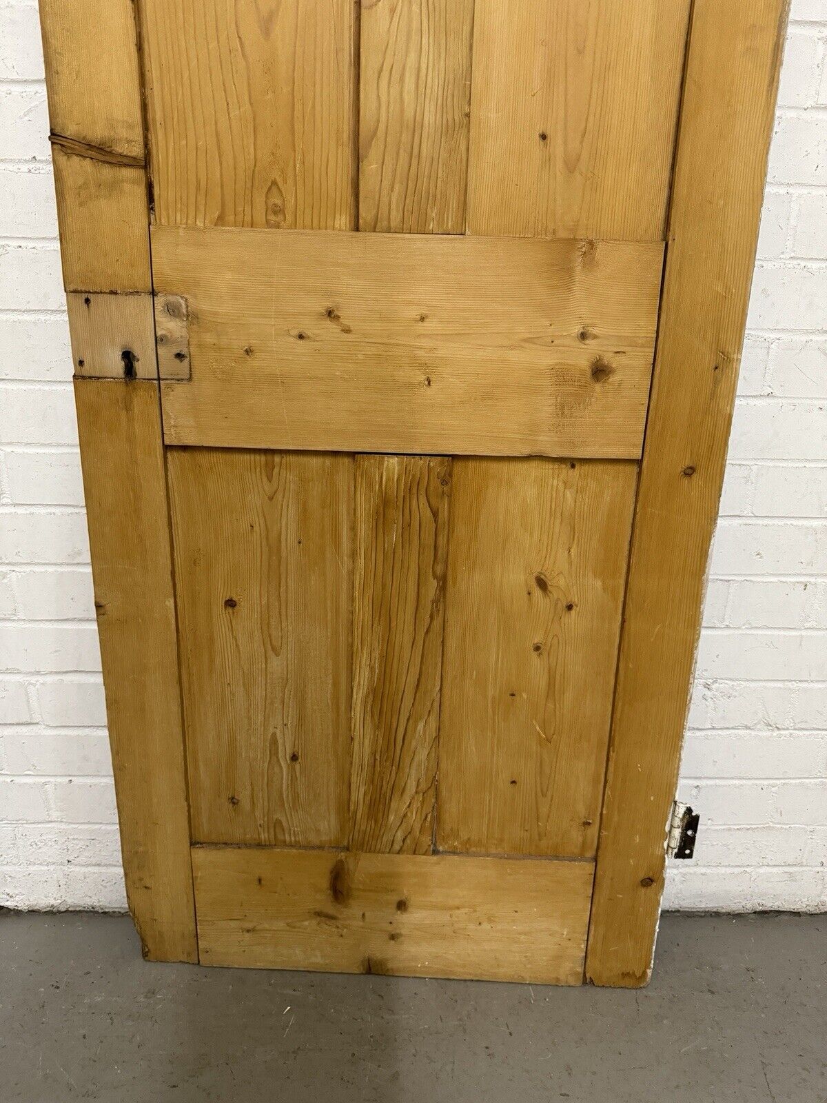 Reclaimed Victorian Pine Internal 4 panel Door 1955 x 710mm