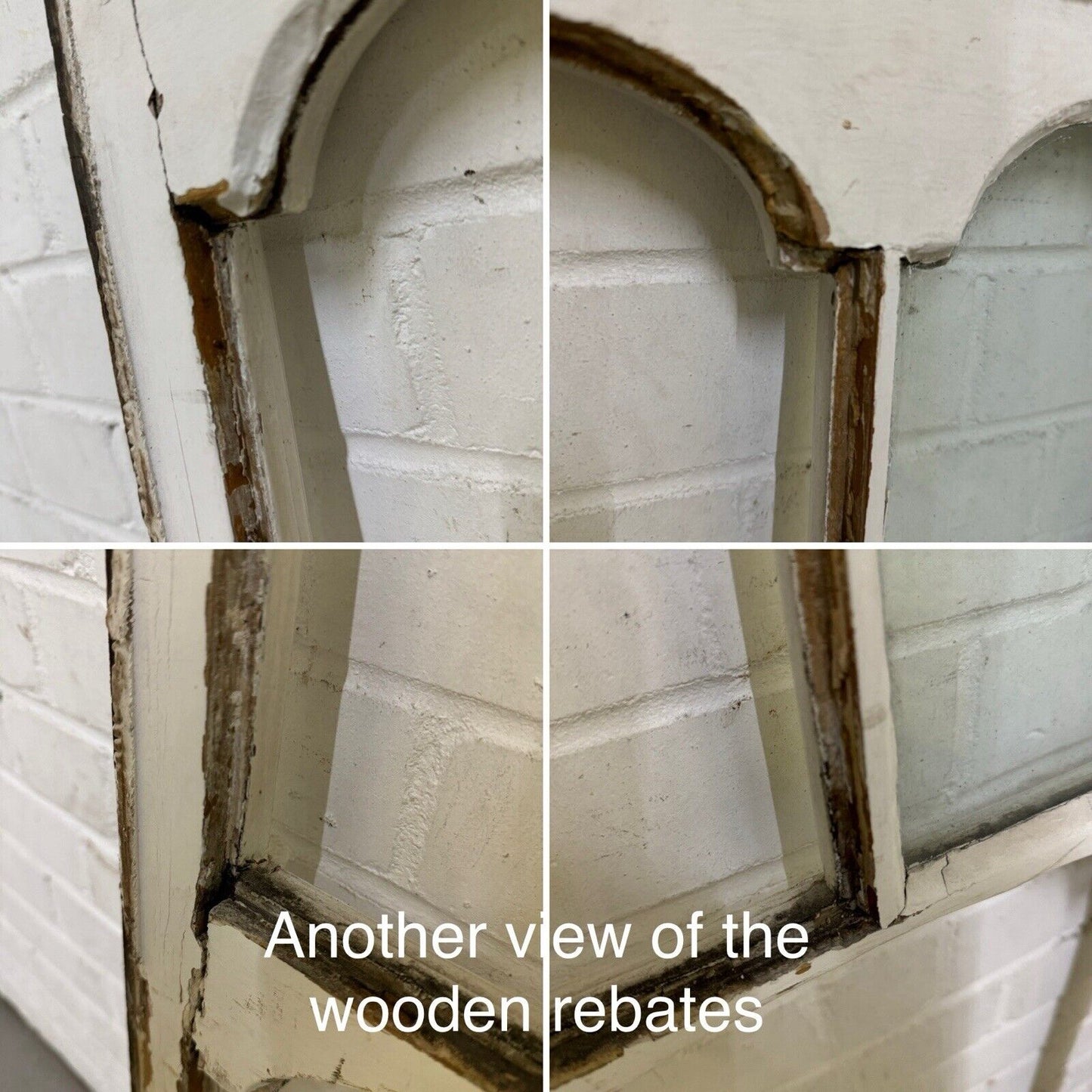 Reclaimed Old Edwardian Sash Wooden Window 805 x 455mm