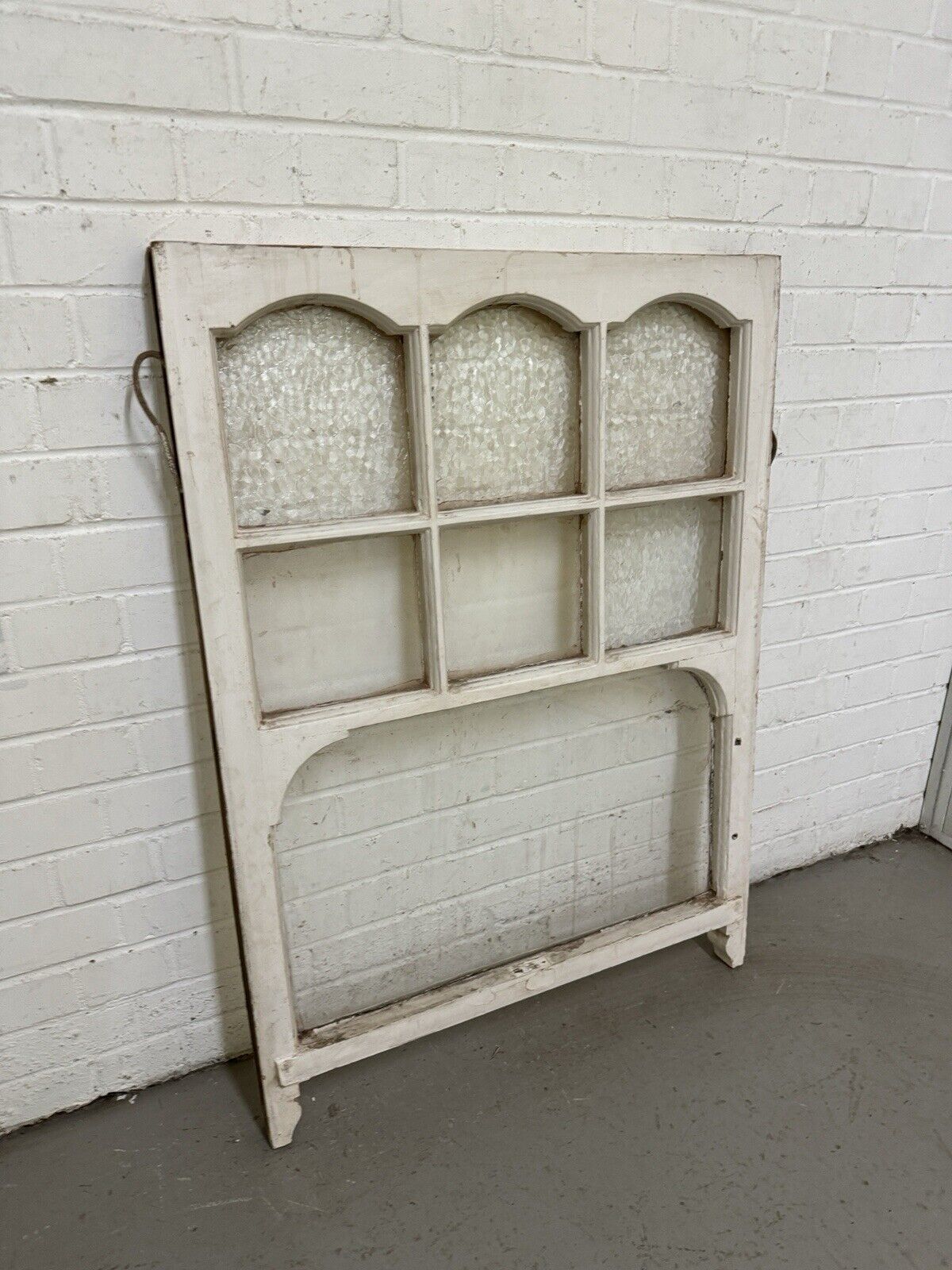 Reclaimed Old Edwardian Arch Sash Wooden Window 1047 x 760mm