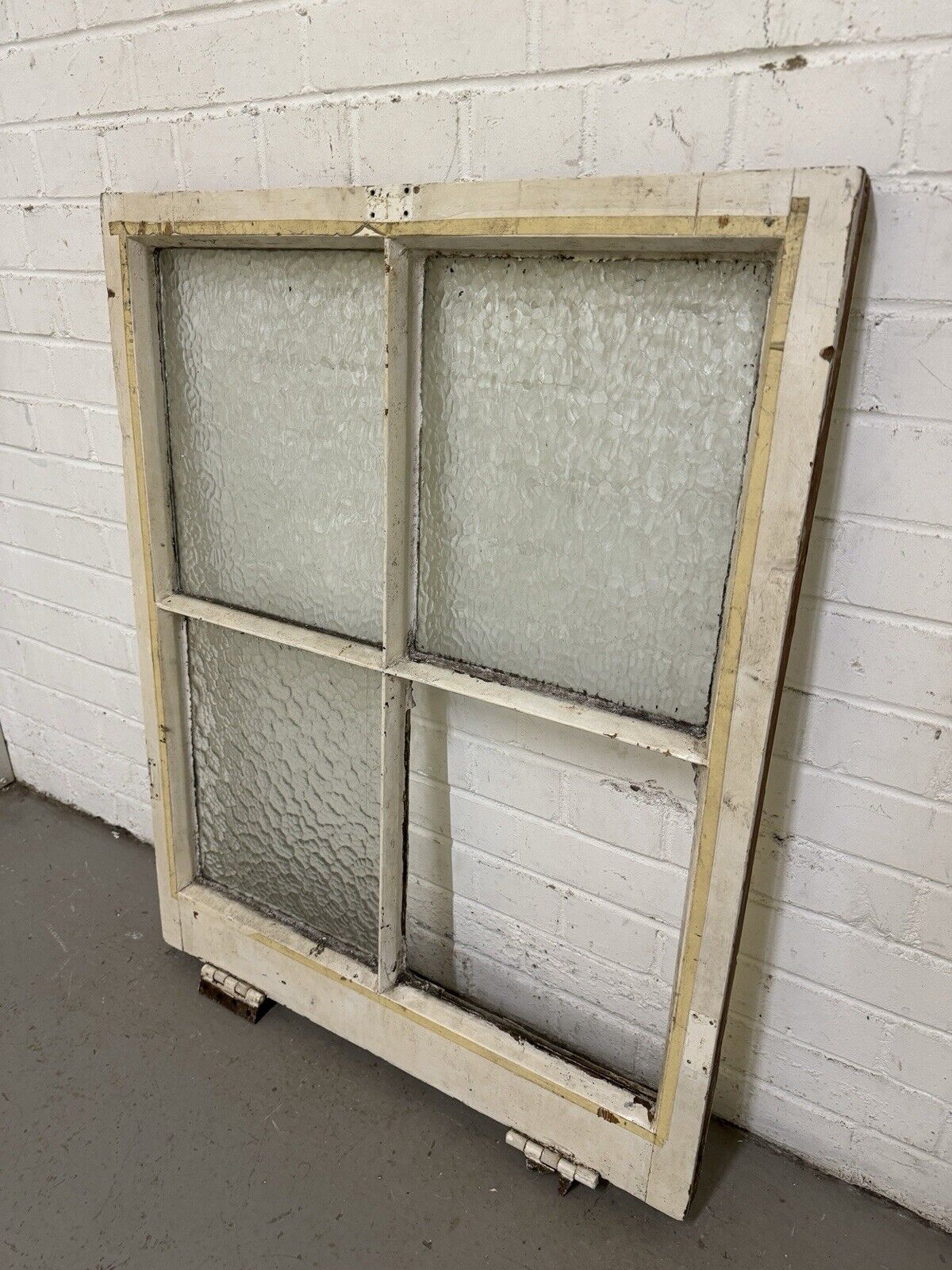 Reclaimed Old Georgian 4 Panel Wooden Window 750 x 865mm