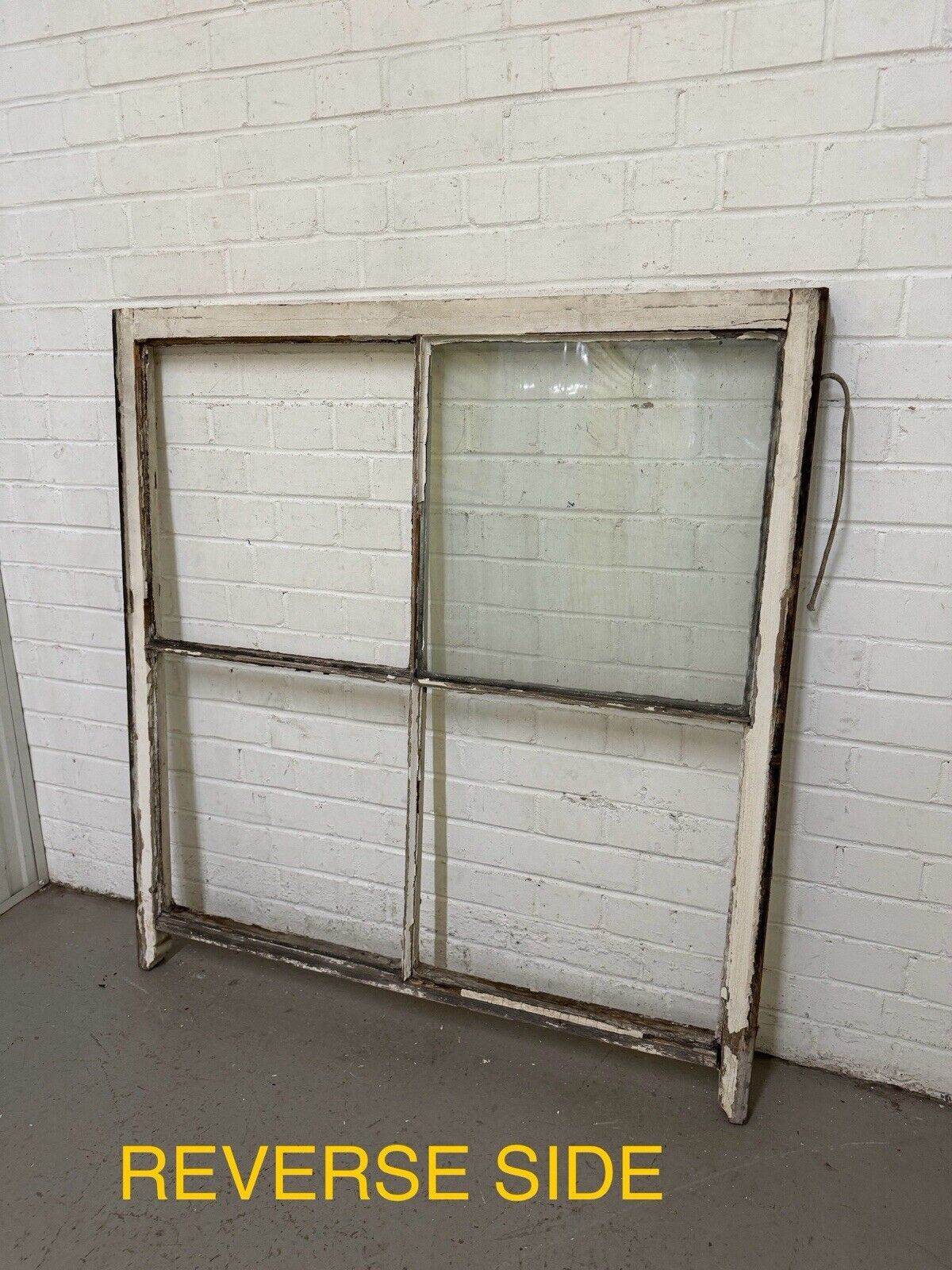 Reclaimed Old Georgian Sash Wooden Window 1140 x 1120 x 1065 or  1070mm