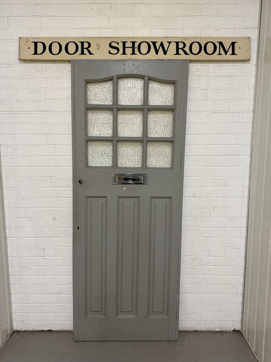 Reclaimed Victorian Edwardian Wooden Panel Front Door 2015 x 785 or 790mm