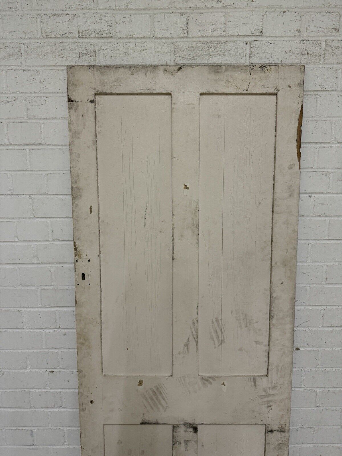 Reclaimed Victorian Pine Internal 4 panel Door 1915 x 708 Or 703 Or 705mm