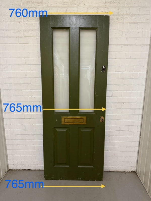 Reclaimed Style Victorian Edwardian Wooden Panel Front Door 1980 x 760 Or 765mm