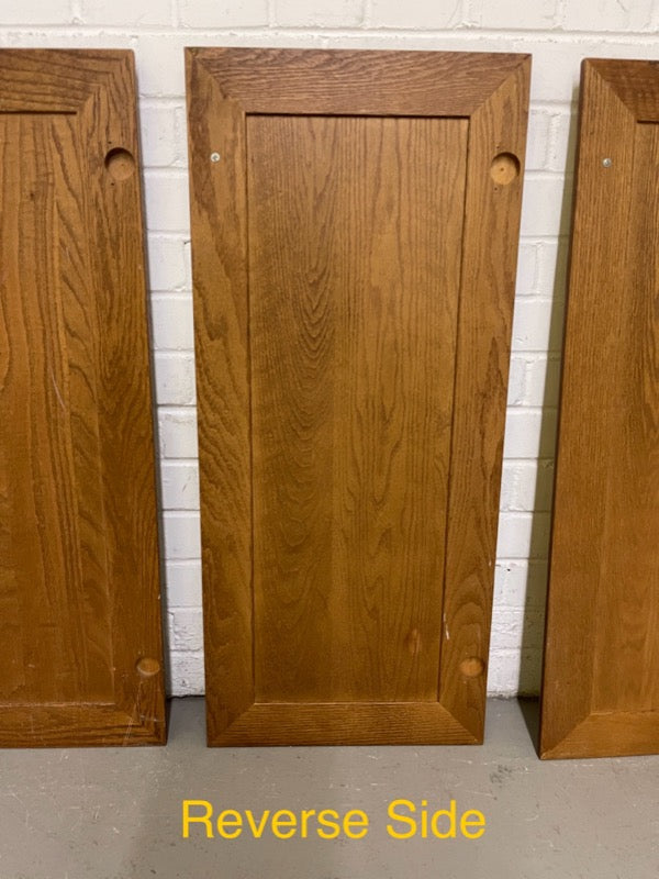 Reclaimed Kitchen Cupboards Cabinet Embossed Panels Doors X 4 139cm x 90cm