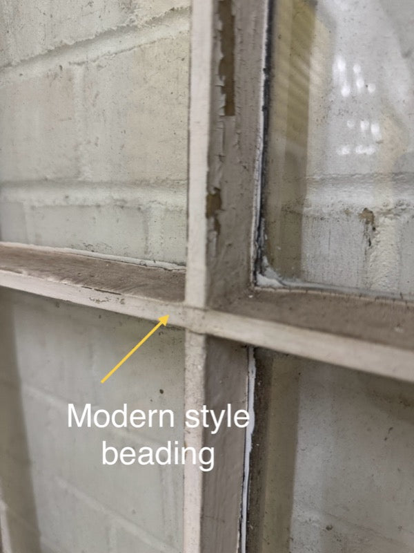 Pair Of Modern Georgian Style Wooden Windows 550 x 1110mm Or 535 x 1092mm