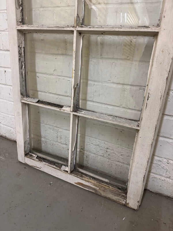 Pair Of Modern Georgian Style Wooden Windows 550 x 1110mm Or 535 x 1092mm