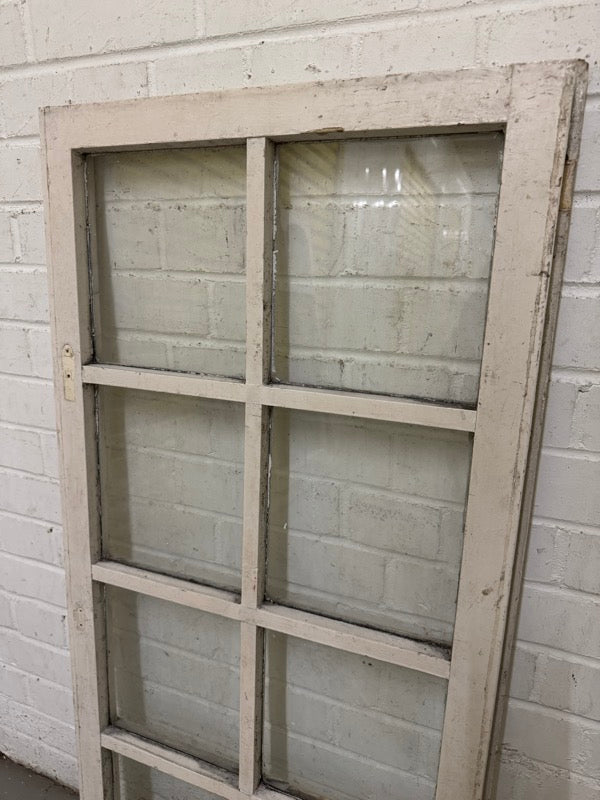 Pair Of Modern Georgian Style Wooden Windows 550 x 1110mm Or 535 x 1092mm