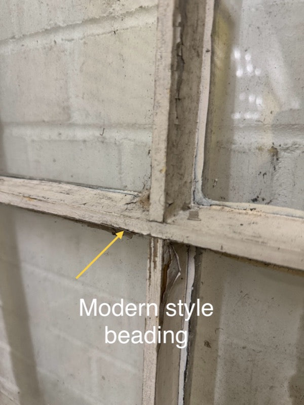 Pair Of Modern Georgian Style Wooden Windows 550 x 1110mm Or 535 x 1092mm