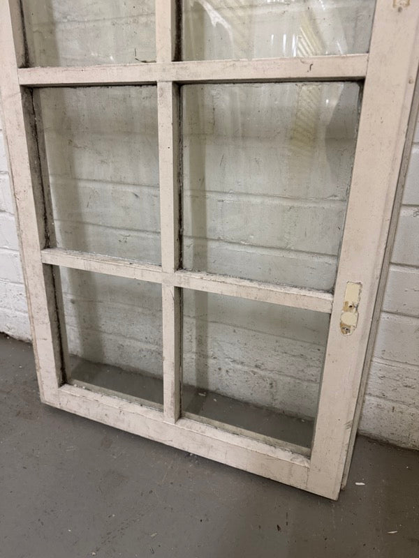 Pair Of Modern Georgian Style Wooden Windows 550 x 1110mm Or 535 x 1092mm