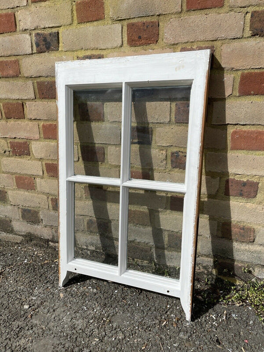 Reclaimed Old Georgian 4 Panel Wooden Window