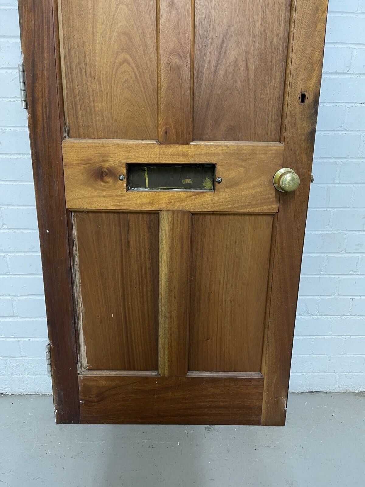 Reclaimed Old Wooden Bespoke Hardwood Front Door 1956 or 1960mm x 755mm