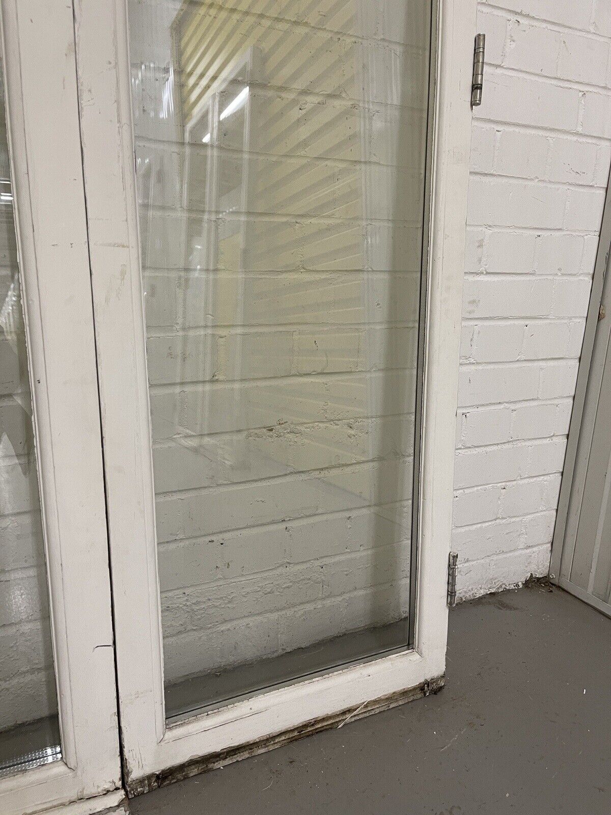 Reclaimed Old French Double Glazed Glass Wooden Double Doors 1700 x 982mm