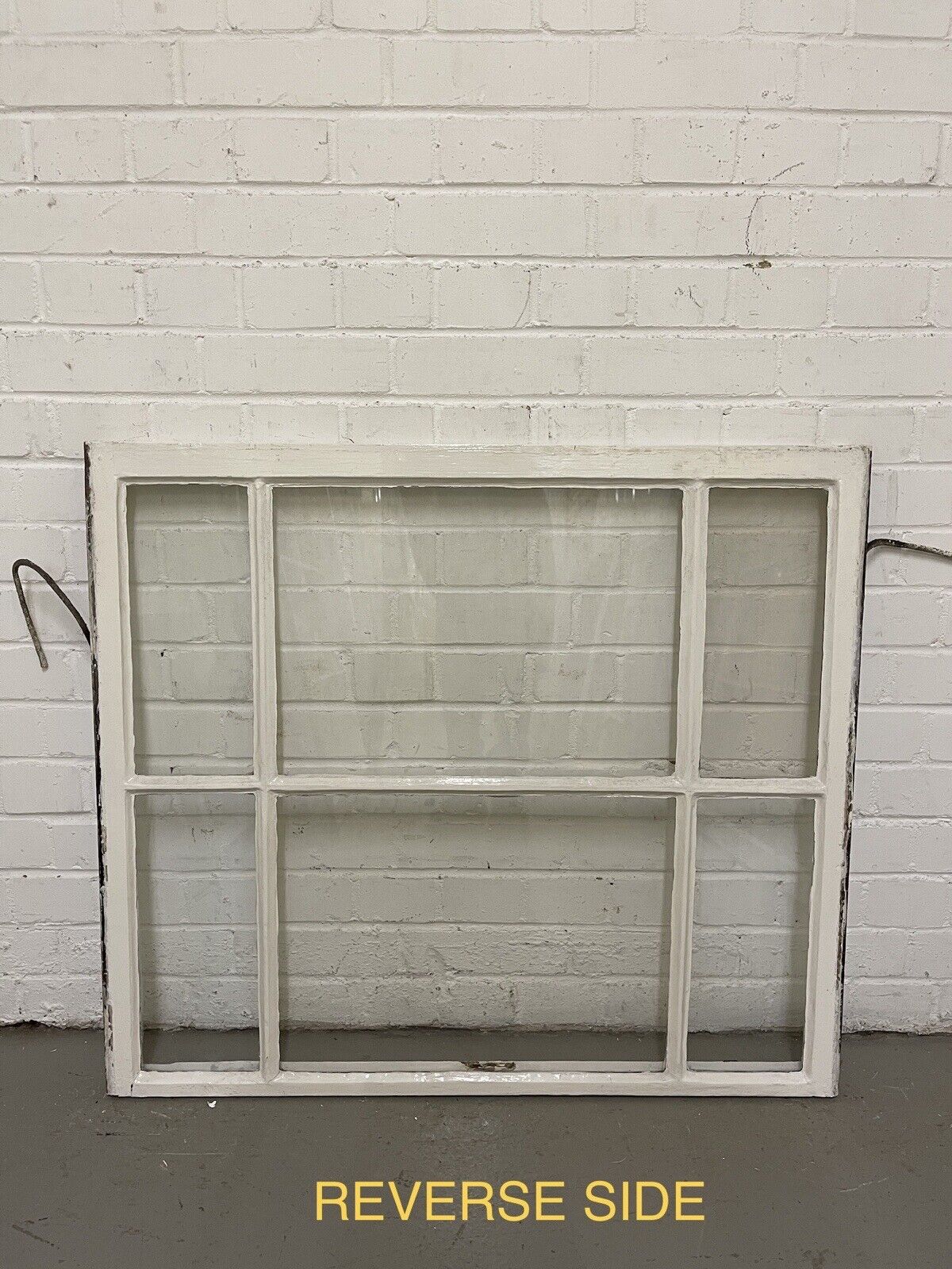 Pair Of Reclaimed Edwardian 6 Panel Wooden Sash Windows  910 x 803mm 910 x 820mm