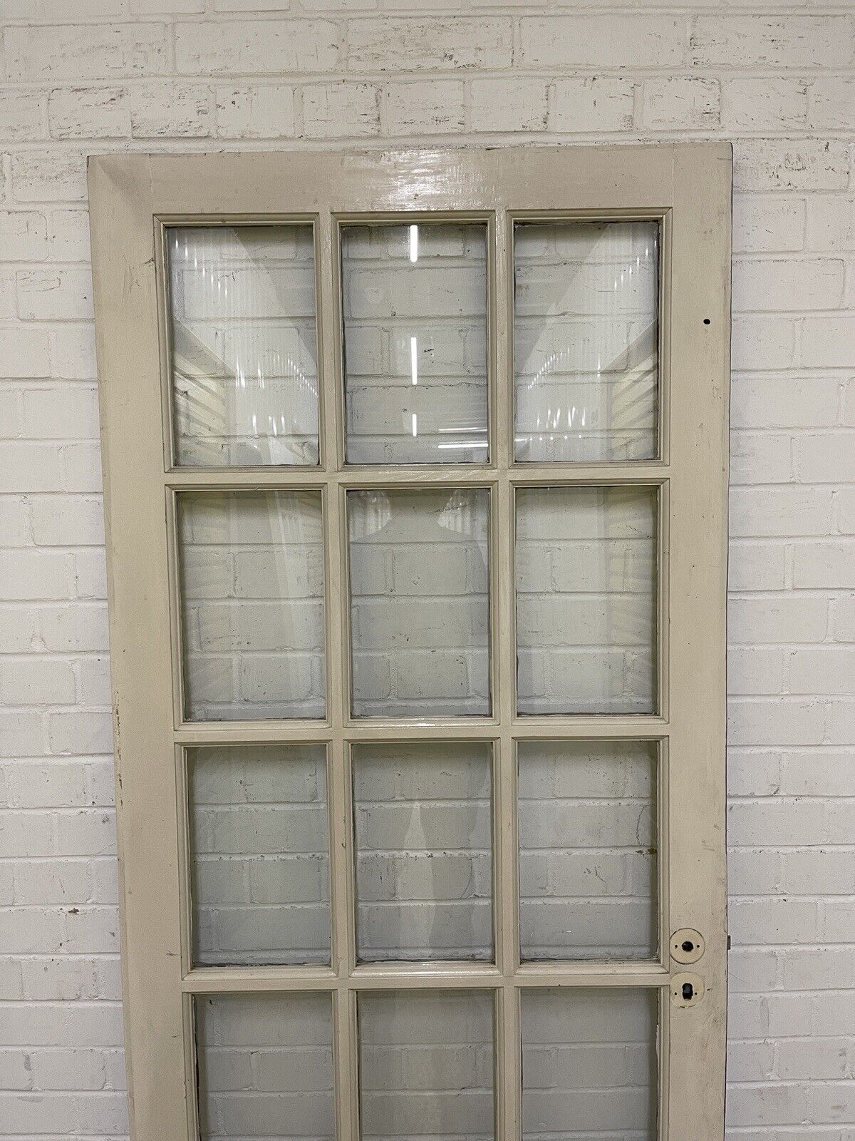 Reclaimed Georgian Style 15 Glass Panel Internal Or External Door 1973 x 835mm