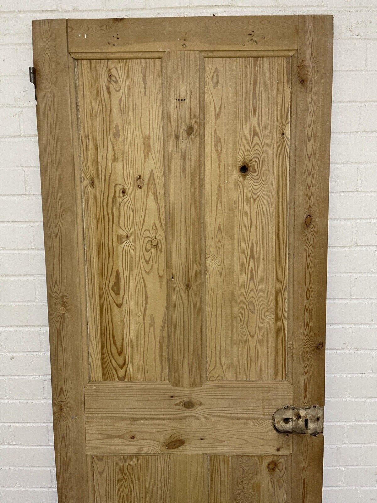 Original Vintage Reclaimed Victorian Pine Internal 4 panel Door 1970 x 755 x 38