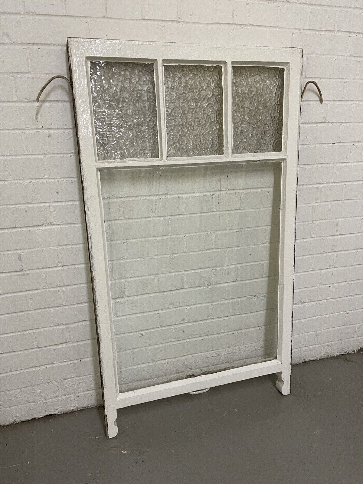 Reclaimed Old Georgian 4 Panel Wooden Window 760mm x 1320mm