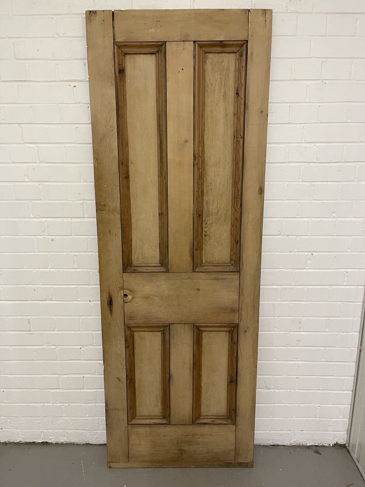 Original Vintage Reclaimed Victorian Pine Internal 4 panel Door 1930 x 685mm