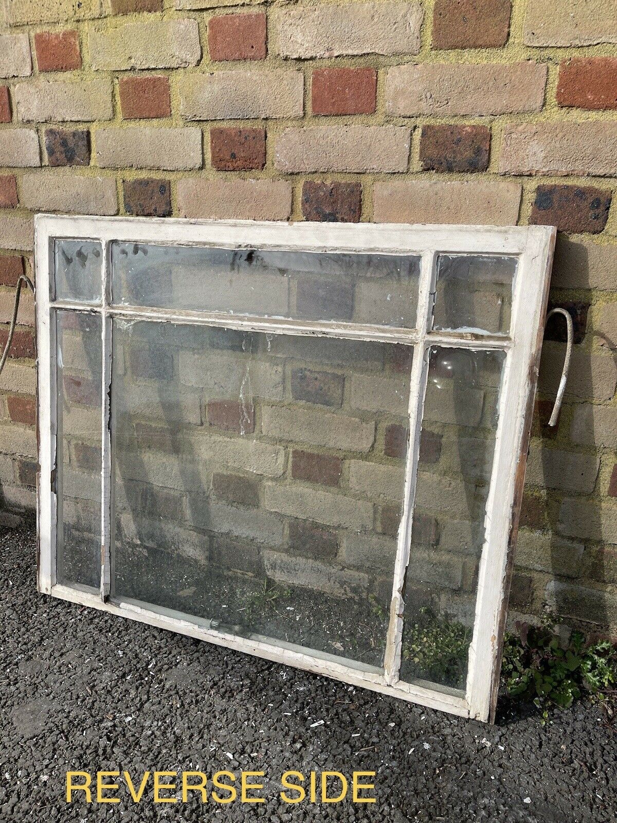 Reclaimed Old Edwardian 6 Panel Wooden Panel Sash Window