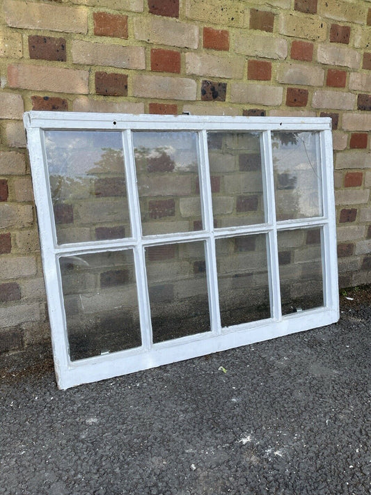 Modern Georgian 8 Panel Wooden Window 1080 x 790mm