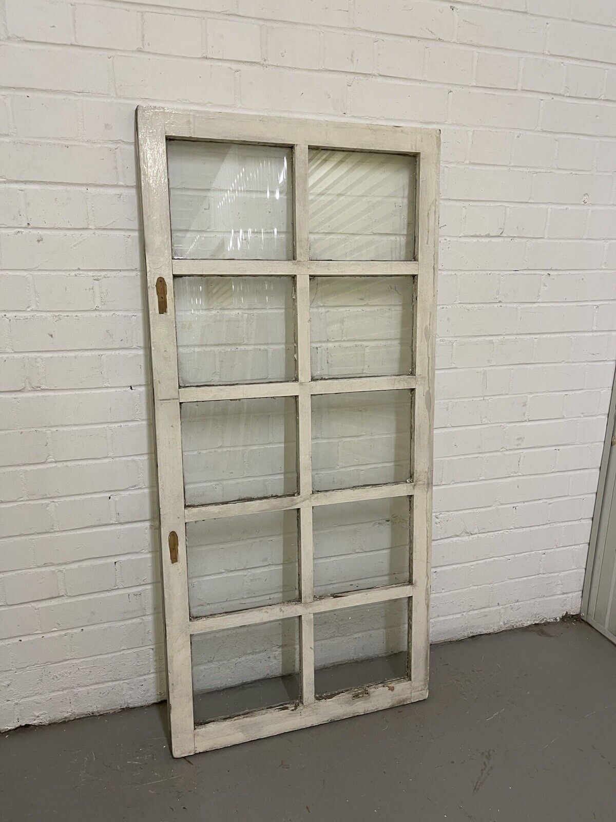 Modern Georgian 10 Panel Wooden Window 605 x 1290mm