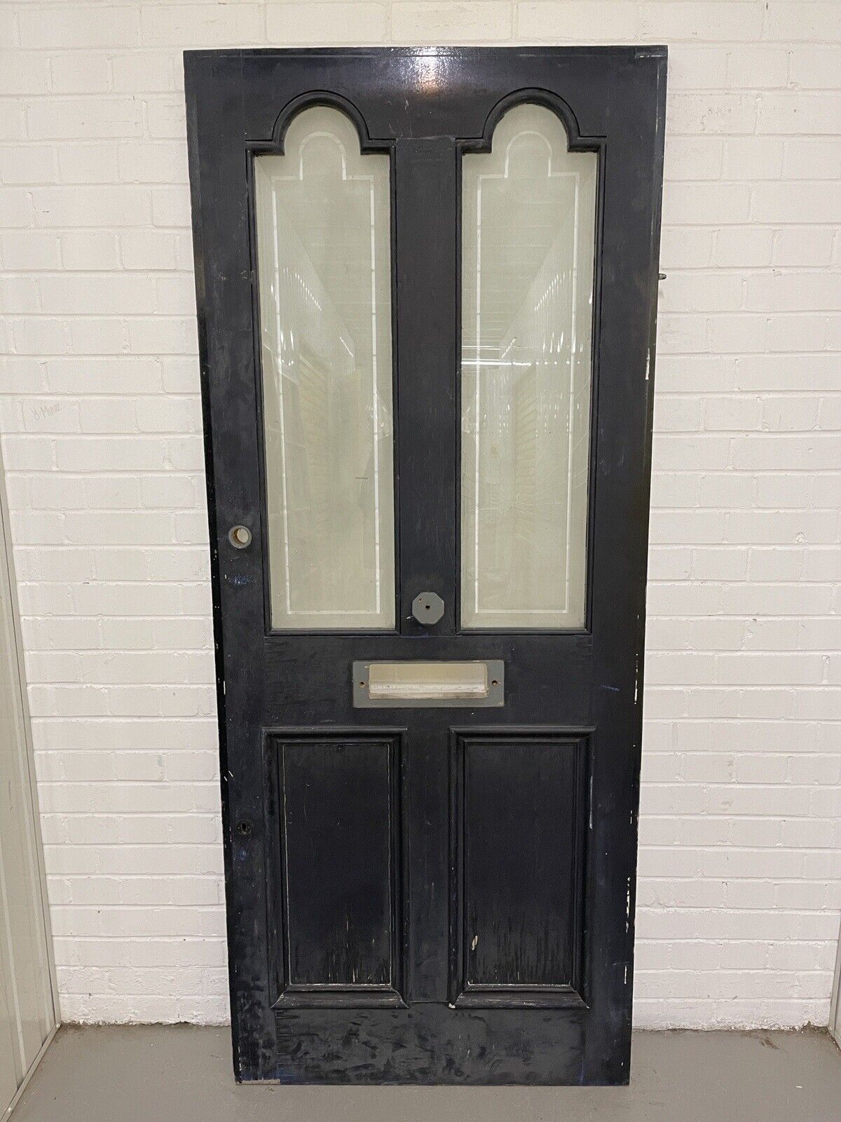 Reclaimed Victorian Wooden Panel External Front Door 2060 x 860mm