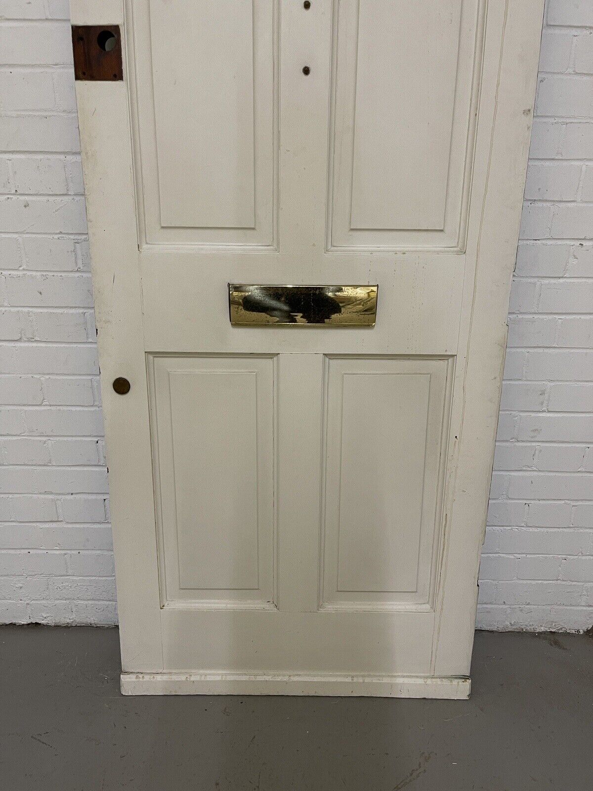 Reclaimed Old Wooden Bespoke Hardwood Front Door 2030 x 803mm