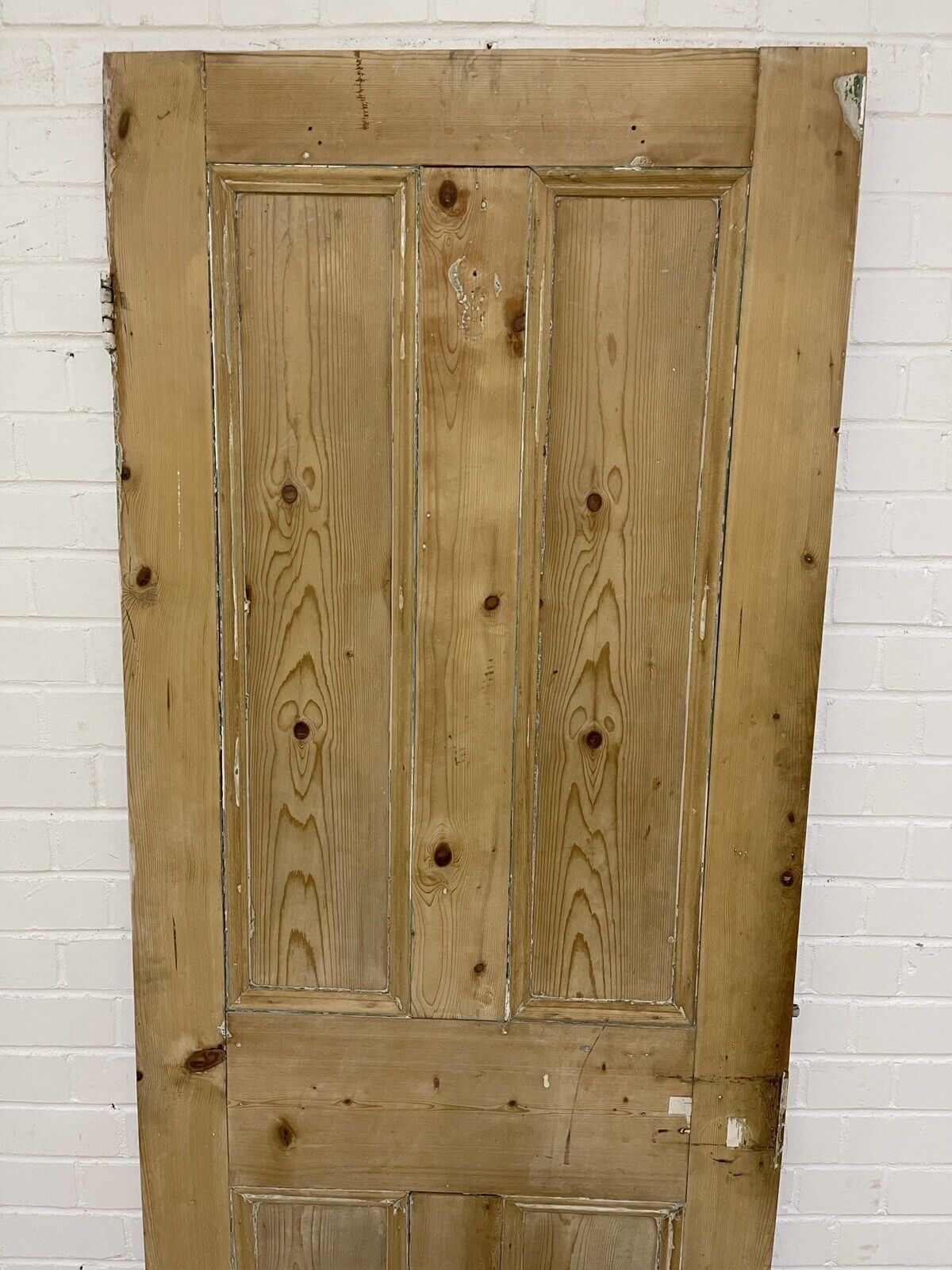 Original Vintage Reclaimed Victorian Pine Internal 4 panel Door 1965 1955 x 760