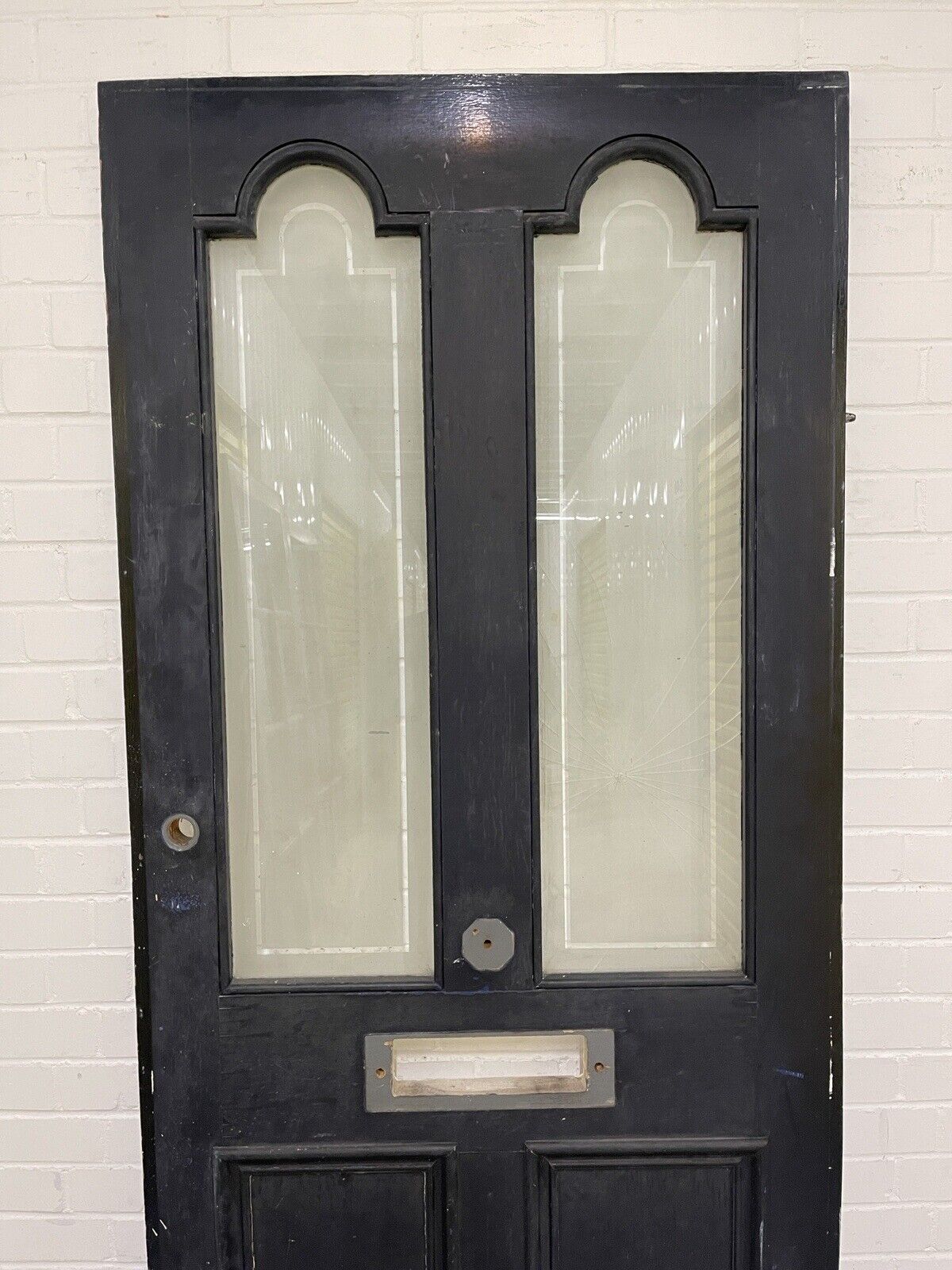 Reclaimed Victorian Wooden Panel External Front Door 2060 x 860mm