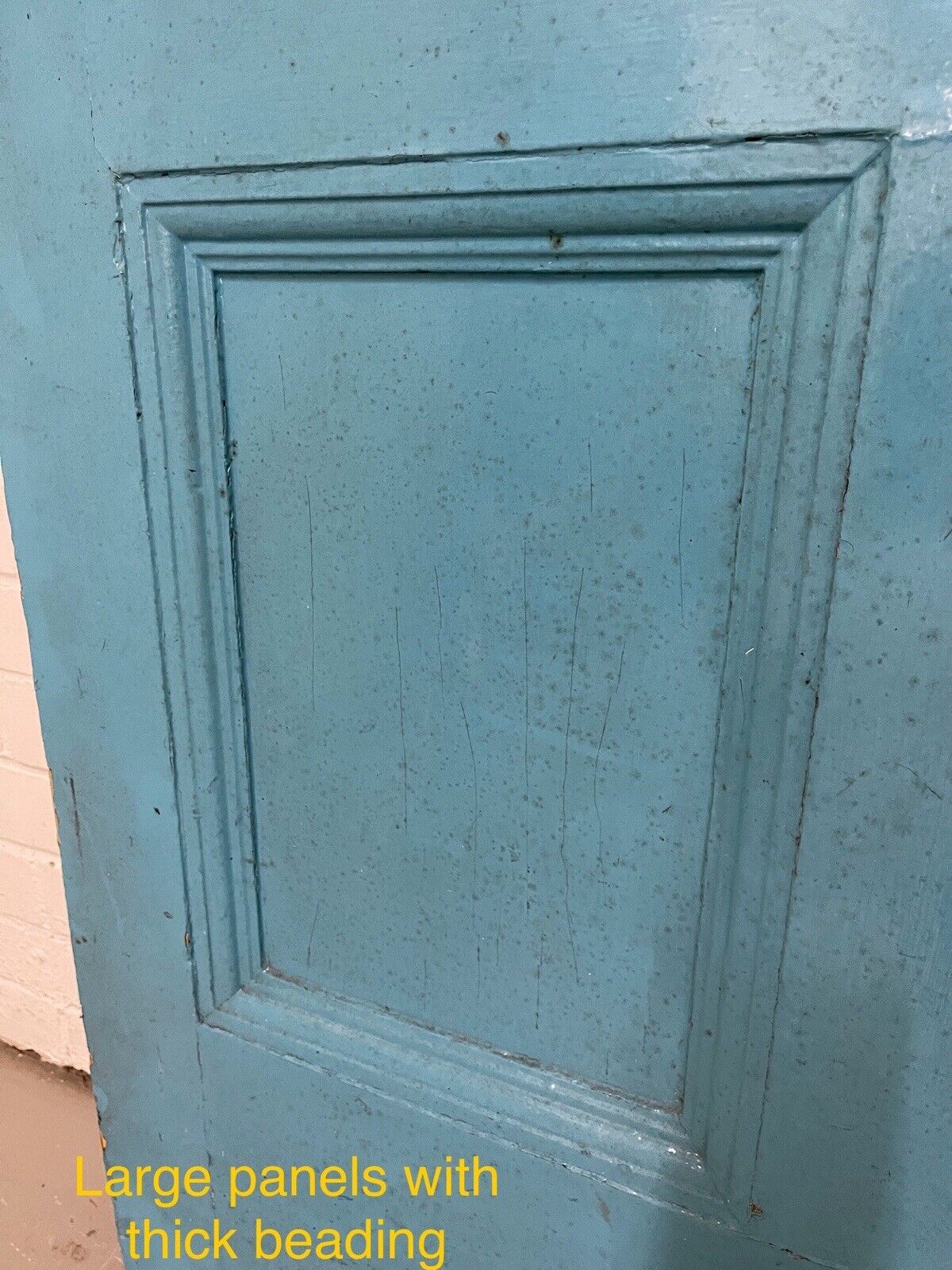 Reclaimed Georgian Victorian Wooden Panel Door 1995 x 935 or 920mm