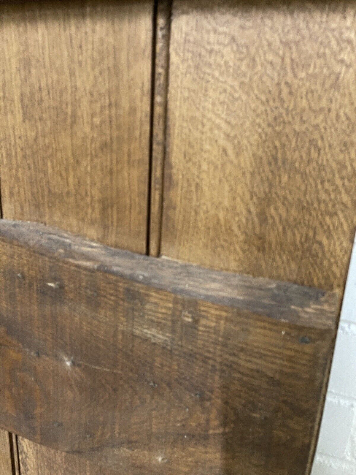 Reclaimed Oak Old Handmade Studded Ledge and Brace door 1800 or 1830 x 685 mm