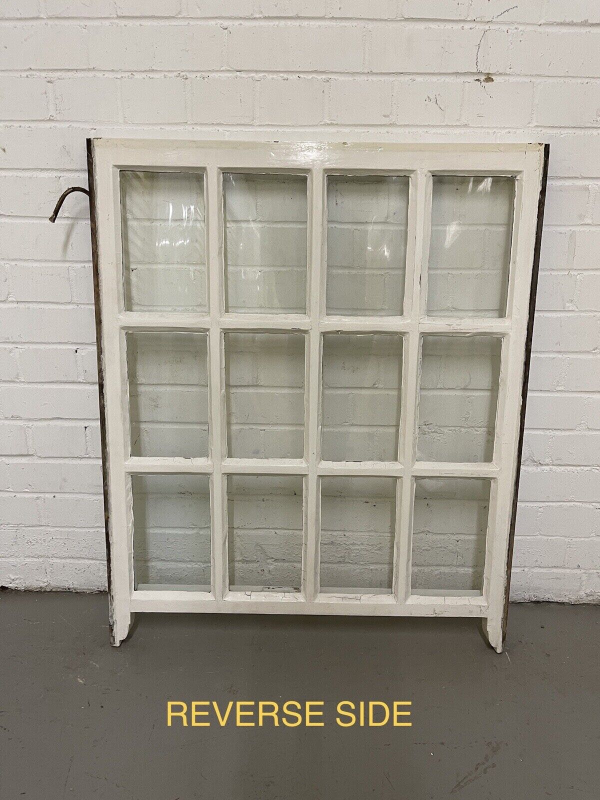 Reclaimed Old Georgian 12 Panel Wooden Window 750 x 905mm