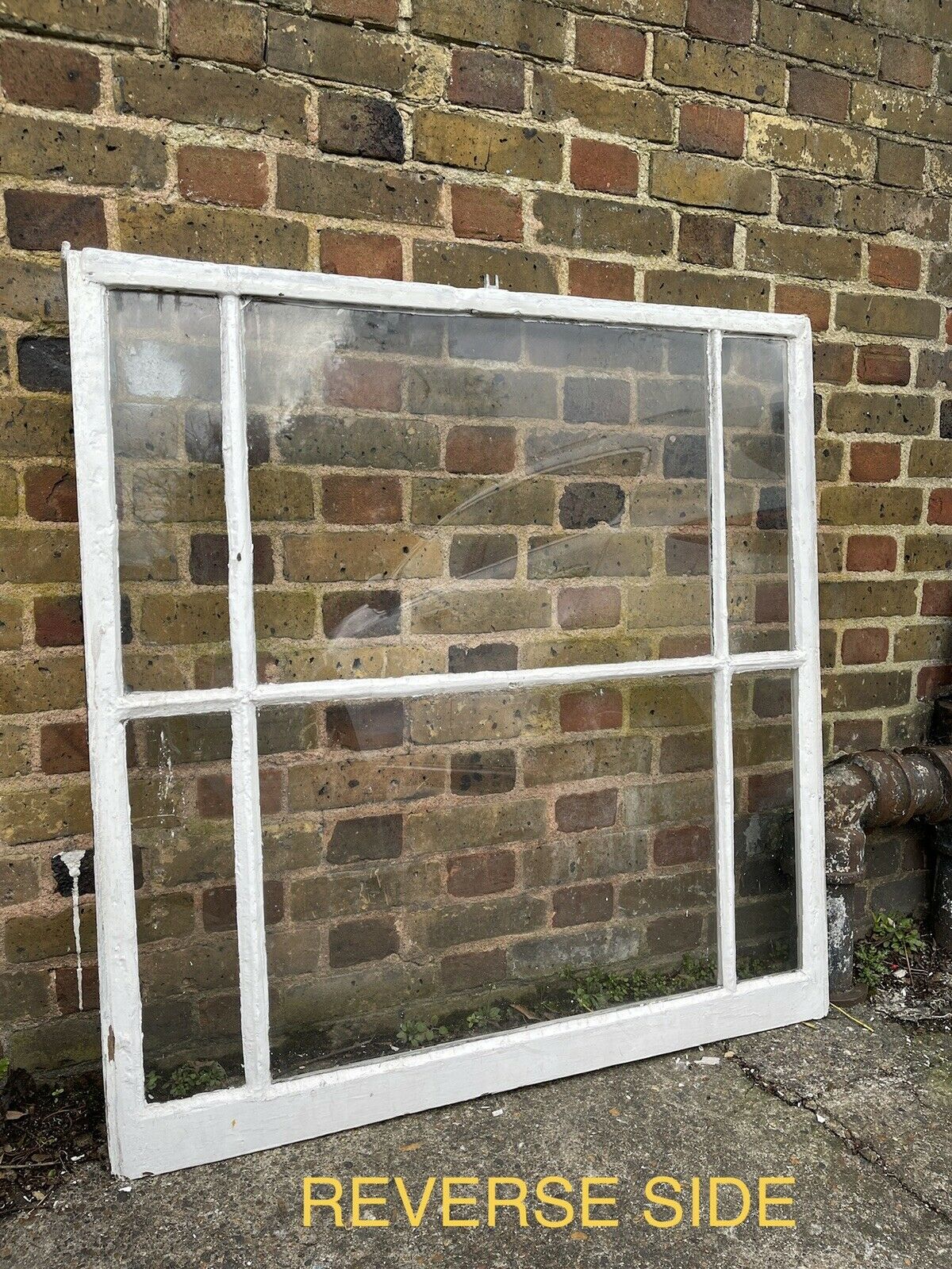 Reclaimed Old Victorian Edwardian Wooden 6 Panel Sash Window