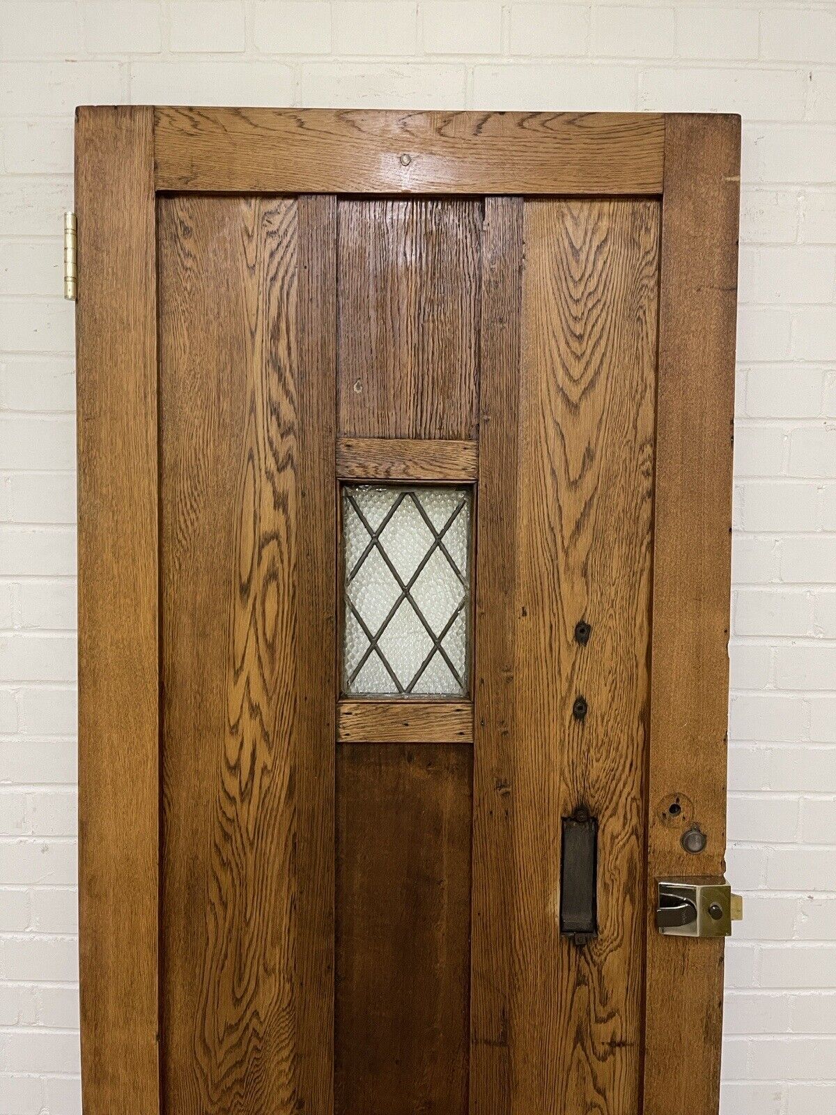 Reclaimed Oak Studded Wooden Front Door 2080 or  2075 x 860mm