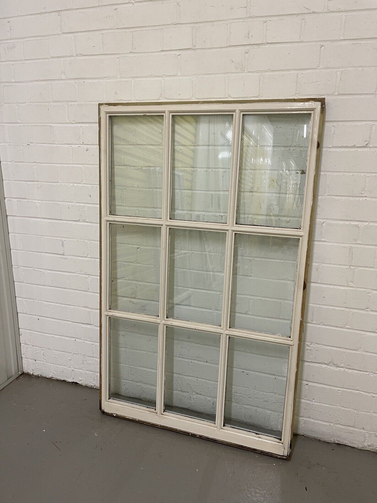 Modern Double Glazed Georgian 9 Panel Wooden Window 768 x 1217mm