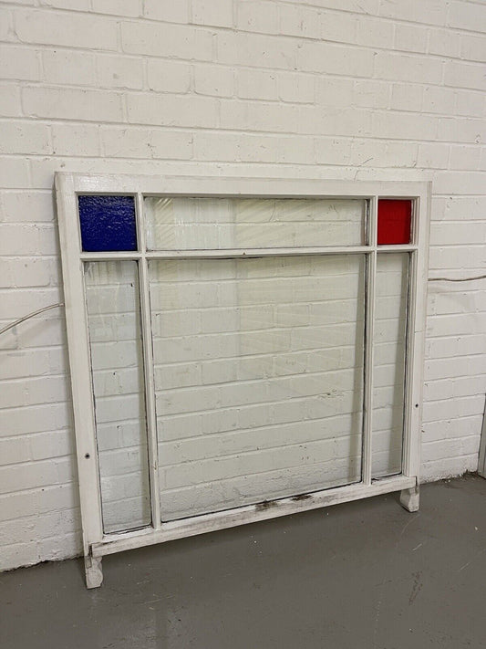 Reclaimed Old Edwardian 6 Panel Wooden Panel Sash Window 1040 x 1040mm