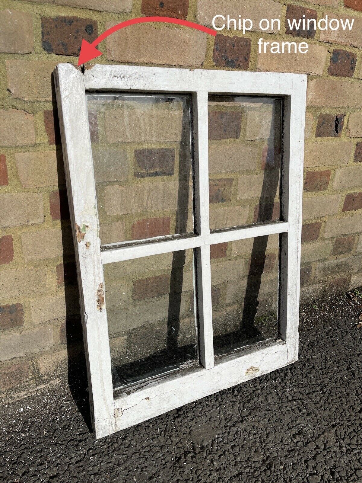 Modern Georgian 4 Panel Wooden Window 563 x 743mm