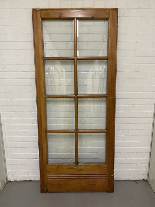 Reclaimed Georgian Wooden Panel External Side Back Door 1993 x 855mm