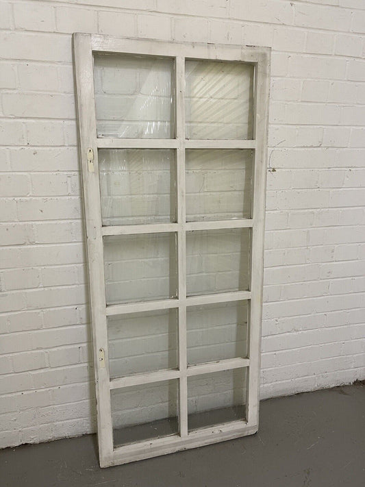 Modern Georgian 10 Panel Wooden Window 603 x 1380mm