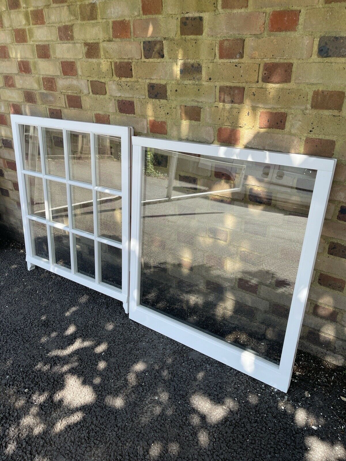 Modern Georgian Bar Double Glazed Matching Wooden Sash Windows Top and Bottom