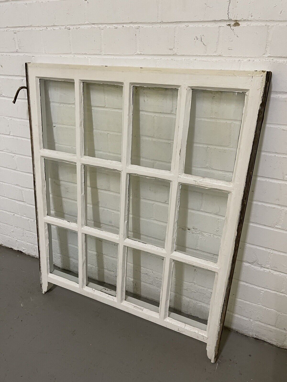 Reclaimed Old Georgian 12 Panel Wooden Window 750 x 905mm